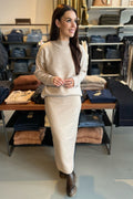 Sienna Knit Set Tu073 | Beige