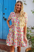 Ester Ss Dress | Multicolor Flower
