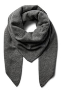 Enata Cashmere Knit Scarf |  Grey Melange