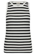 Effy Top 203813 | Black Star Offwhite
