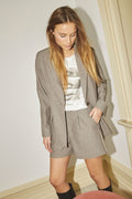 Nanacc Single Blazer | Mink