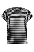 Nan O-Ss Stripe Tee  | Micro Chip