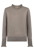 Katie Pullover 205095 | Desert Taupe Melange