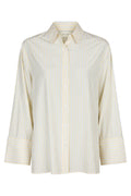 Dita Stripes Shirt | Light Yellow