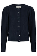 Puli Knit Cardigan | Navy