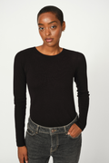 Bouch O-Neck Knit |  Black