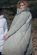 Ahla Long Down Jacket  |  Mermaid