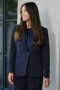 Francine Suit Blazer | Dark Navy
