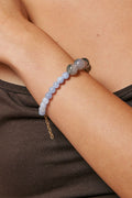 Carli Bracelet | Light Yellow Kaki Green Light Blue