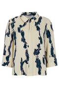 Srginny Blouse Sr225-701 |  Abstract Flower