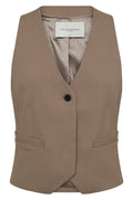 Tailor Waistcoat 201671 | Timber Wolf