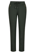 Henne Zip Pants | Army