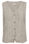 Lavara Waistcoat 203989 | Moonbeam Black