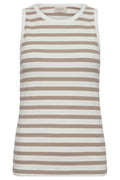 Effy Top 203813 | Simply Taupe Star Offwhite