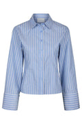 Rosa Stripe Shirt | Blue