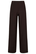 Henne Wide Pants | Dark Brown