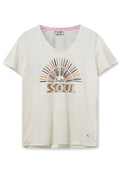 Caro O-Ss Tee | Ecru