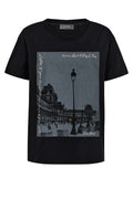 Solène O-Ss Tee  | Black