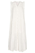 Pola Anglaise Ss Floor Dress 36181 | White