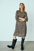 Aby Dress 206608 | Oxford Tan Black