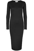 Natalia Ls Dress | Black