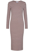 Natalia Ls Dress |  Greygold Lurex