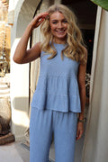 Anni Top | Dusty Blue