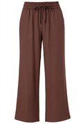 Esther Linen Pant | Dark Brown