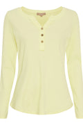 Magali Ls Tee | Yellow