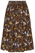 Ciela Skirt | Brown Print