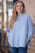 Vilma Blouse 2580 | Blue