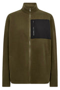 Carrow Fleece Jacket |  Misty Olive