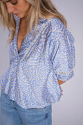 Aleyna Saku Blouse  |  Ecru