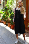 Asta Overall Spencer | Black Denim