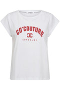 Dustcc Print Tee | White Flame