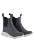 Short Rubber Boots Rub03C | Dark Shadow