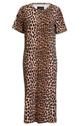 Alma Tshirt Dress | Lux Leo Red Heart