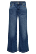 Dara Deco Jeans Long | Long Mid Blue