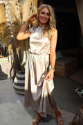 Ova Skirt | Champagne Diamond