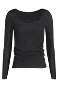 Nuno Ls Turn Top | Black