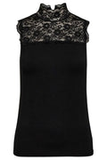 Lisa Lace Top | Black