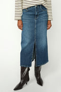 Mella Denim Skirt | Dark Blue