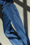 Azmina Denim Pant 31634 | Denim Blue