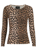 Mesh Ls Sparkle Tshirt | Lux Leo Diamond Dot | Bluse fra Liberté