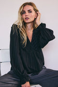 Lulu Smock Blouse 35712 | Black