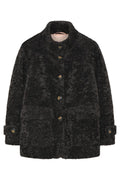 Maddy Fake Fur Coat | Chocolate