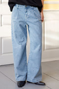 Russel Baggy Jeans | Lt Denim
