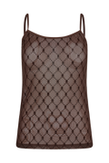 Mesh Singlet | Brun