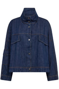 Delina Denim Box Jacket 30170 | Dark Denim