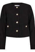 Vola Crop Cocktail Jacket 30237 | Black